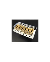 Strat Tremolo, Chrom, Block und Saitenreiter aus massivem Messing, 10.5mm