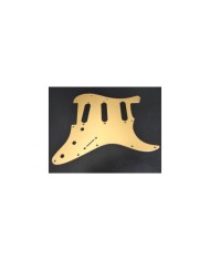 Schlagbrett eloxiert Gold 11 Löcher für Stratocaster ab '72