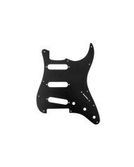 Schwarzes eloxiertes 11-Loch-Pickguard für Stratocaster nach '72
