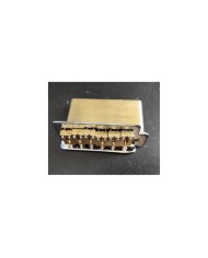 Tremolo Strat Chrome bloc et pontets en laiton massif 11.3mm
