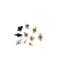 2 Security Lock Gurtpins Nickel