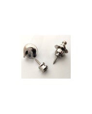 2 attaches Courroie Security lock Nickel