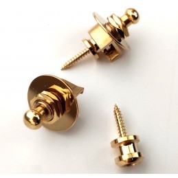 2 Gold strap lock "Security...