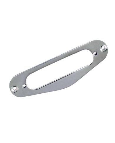 Verchromter Metallrahmen für Stratocaster-Single-Coil-Pickup