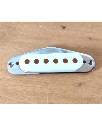 Verchromter Metallrahmen für Stratocaster-Single-Coil-Pickup