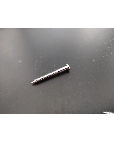 60 Schrauben Nickel 4 x 35mm für Stratocaster Vibratokralle
