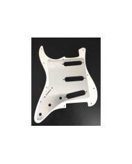 SSS 3 ply 11 holes post 72 Stratocaster Parchment Pickguard