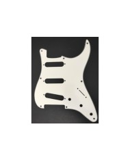 Parchment Pickguard SSS, 3-lagig, 8 Löcher, Stratocaster Stil 54-59