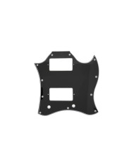 Black 3 ply 11 hole "Full face" Pickguard for Gibson SG