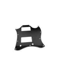 Black 3 ply 11 hole "Full face" Pickguard for Gibson SG