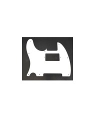 Weißes Schlagbrett 3-lagig, 8 Löcher für Telecaster mit Humbucker