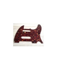 Tortoise-Pickguard für Telecaster, 3-lagig, 8 Löcher, Stratocaster-Ausschnitt mit mittlerem Pickup