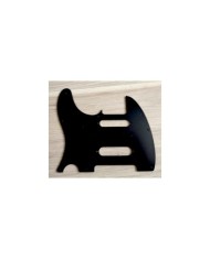 Schwarzes 3-lagiges 8-Loch-Schlagbrett für Telecaster mit Stratocaster-Ausschnitt und Mittel-Pickup