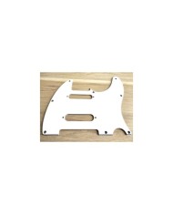 3 ply, 8 holes White Pickguards for Telecaster® Cut for Sratocaster®, Middle Pickup