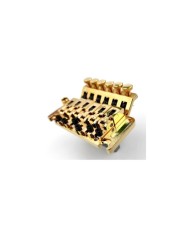 Vibrato FLoyd Rose Double locking system Gold R1 (42mm), bloc 36 mm, L92mm