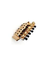 Floyd Rose Vibrato mit Double-Locking-System, Gold R1 (42mm), Block 36 mm L94mm