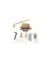 Floyd Rose Vibrato mit Double-Locking-System, Gold R1 (42mm), Block 36 mm L94mm