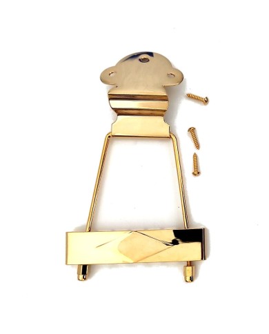 Kurzer Gibson 60s Gold Trapez-Saitenhalter im ES-335-Stil