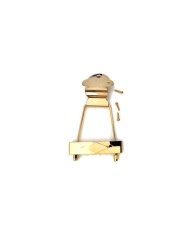 copy of CORDIER TRAPEZE Tailpiece Gibson 60s style ES SHORT nickel EE 4,76cm 2Pc T120SN