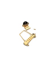 Kurzer Gibson 60s Gold Trapez-Saitenhalter im ES-335-Stil
