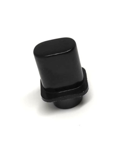 2 schwarze Top-Hat-Schalterknöpfe Fender Pure Vintage für Telecaster 099-4937-000