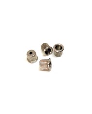 Fender Saitenhülsen für 4-saitigen Bass, vernickelt