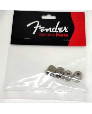 Fender Saitenhülsen für 4-saitigen Bass, vernickelt