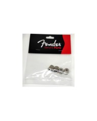 4 String Ferrules Fender Nickel pour basse