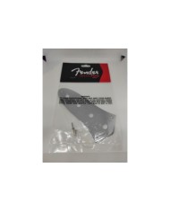 Plaque de Controle FENDER Chrome 4 trous pour Jazz Basse 099-2057-100