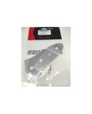Plaque de Controle FENDER Chrome 4 trous pour Jazz Basse 099-2057-100