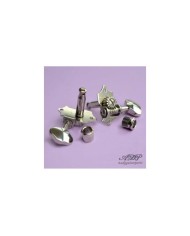 Gotoh SE780-06M Nickel Tuners Butterbean buttons 3+3, 1:15