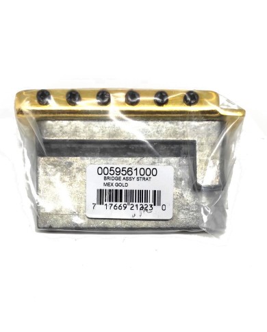 Brücke, Vibratoblock, Fender Gold Vintage Style Standard Series 005-9561-000