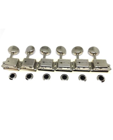 6 Fender Pure Vinatge Nickel/Chrom-Mechaniken 099-2074-000