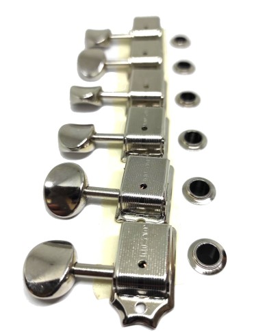 6 Fender Pure Vinatge Nickel/Chrom-Mechaniken 099-2074-000