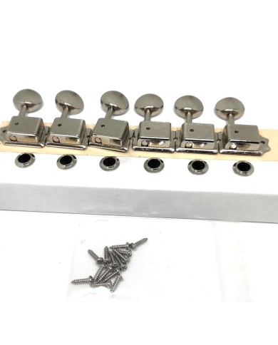 6 Fender American Vintage Stratocaster/Telecaster Mechaniken, Nickel 099-2040-000