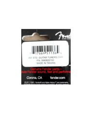 6 Fender® American standard series Stratocaster/Telecaster Chrome Tuning machines 099-0820-100