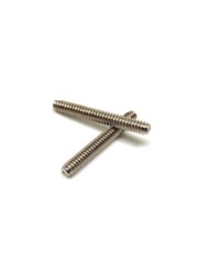 Vis de supports Chrome pour chevalet Tune-o-Matic Filletage Imperial (US)