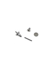 2 Chrome Tune-o-Matic bridge Studs system (Imperial Threads )