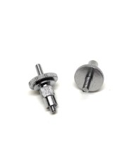 2 Chrome Tune-o-Matic bridge Studs system (Imperial Threads )