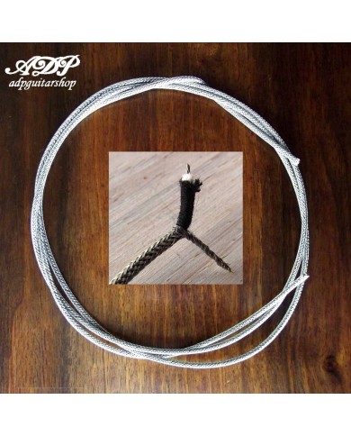 Abgeschirmter Draht für Vintage-Gitarrenverkabelung 22AWG 1 Meter