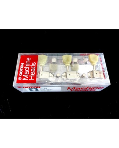Gotoh Vintage-Mechaniken NICKEL, Tulpenflügel SD90SL