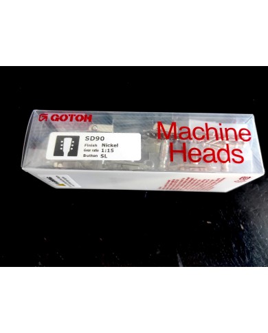 Gotoh Vintage-Mechaniken NICKEL, Tulpenflügel SD90SL
