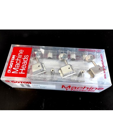 Linkshänder-Mechaniken Gotoh Nickel SD91-05M