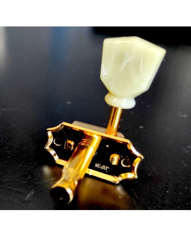 Kluson Vintage-Mechaniken Gold, Tulpenflügel MC33G