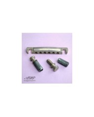 Gotoh GE101-Aged Relic Saitenhalter aus Aluminium, Aged Nickel Finish