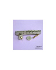 Gotoh Relic Tunomatic GE-104B Vintage Steg mit M4x0.7 Stegeinsätzen, Nickel Aged