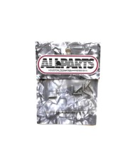 8 long Stainless steel height screws 6-32X1/2" inch for TELE/BASS. Slotted head