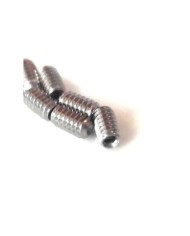 8 kurze Edelstahl-Höhenschrauben 7.9mm-5/16" inch für TELE/BASS-Saitenhalter. Inbusschlüssel
