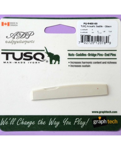 Graph Tech Tusq PQ-9400-00 Stegeinlage für Gibson Akustikgitarrenbrücke