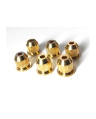 6 Telecaster Gold vintage 8,2mm ThoughBody String Bushings